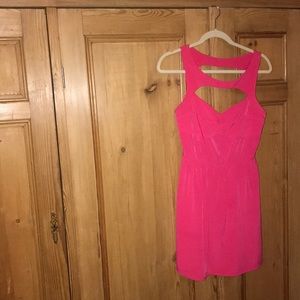 GLAM hot pink dress